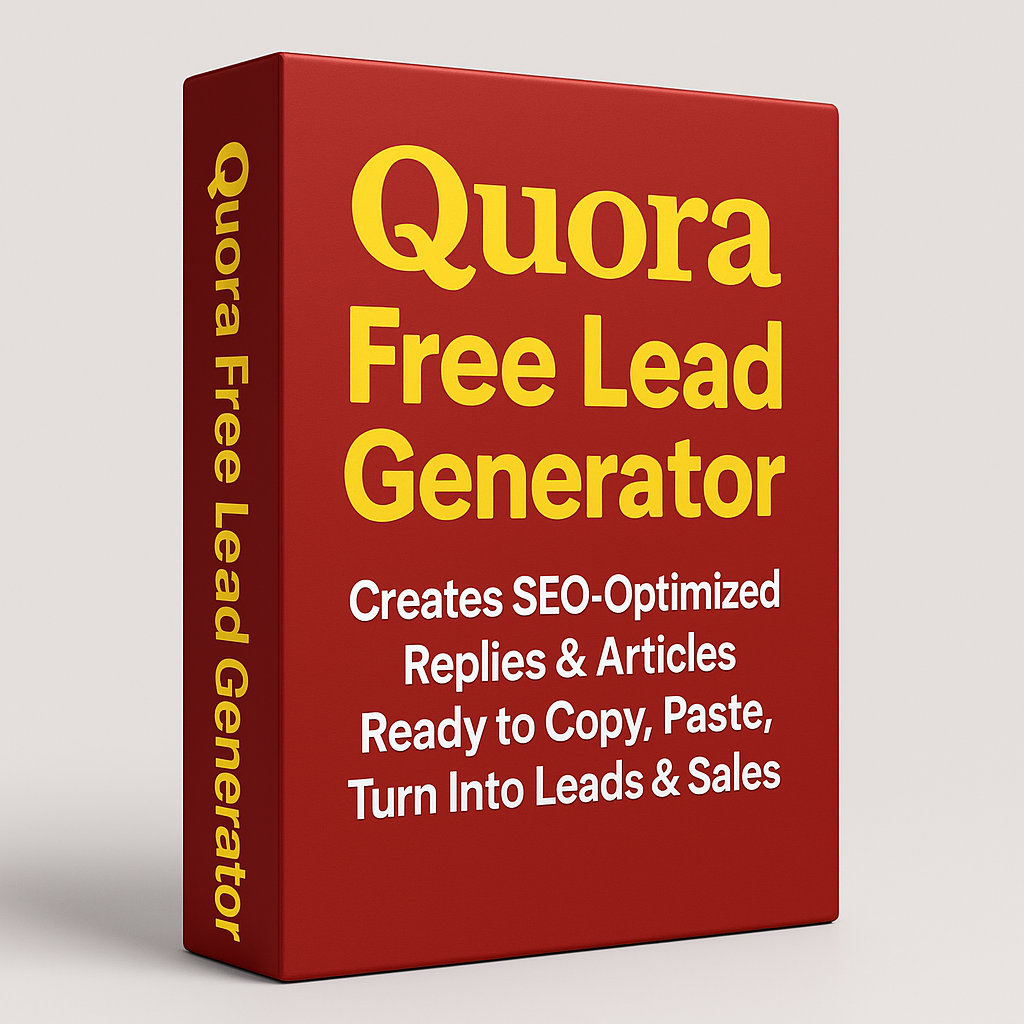 Quora Free Lead Generator